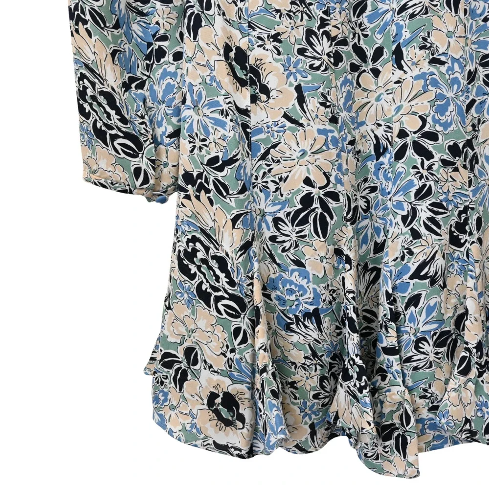 Veronica Beard Riggins Floral Print Dress Size 2 - Picture 10 of 13